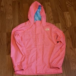 Girls North Face Rain Jacket